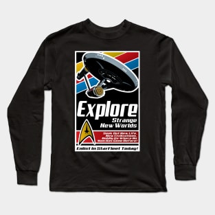 Explore New Worlds Long Sleeve T-Shirt